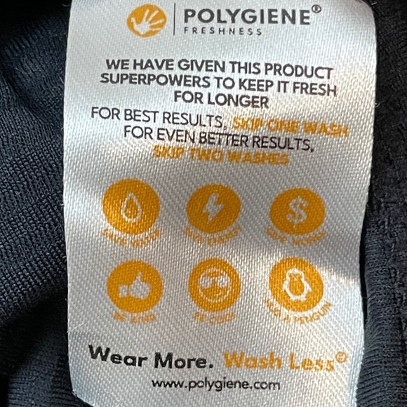 Mondetta Performance Luxury Black 1/4 Zip Long Sleeve Athletic Top Womens Medium - Picture 5 of 10